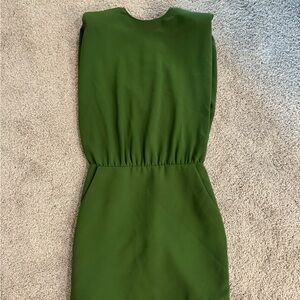 Amanda Uprichard Green Mini Dress
